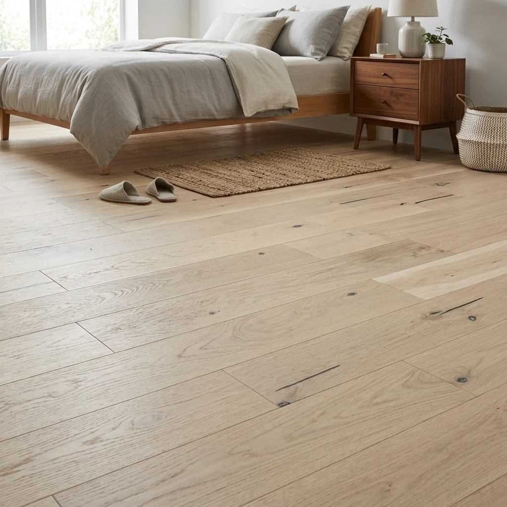 PARQUET PREFINITI – Rovere 1 Strip – Sbiancato – Spazzolato