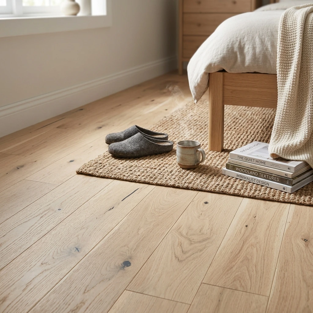 PARQUET PREFINITI – Rovere 1 Strip – Sbiancato – Spazzolato