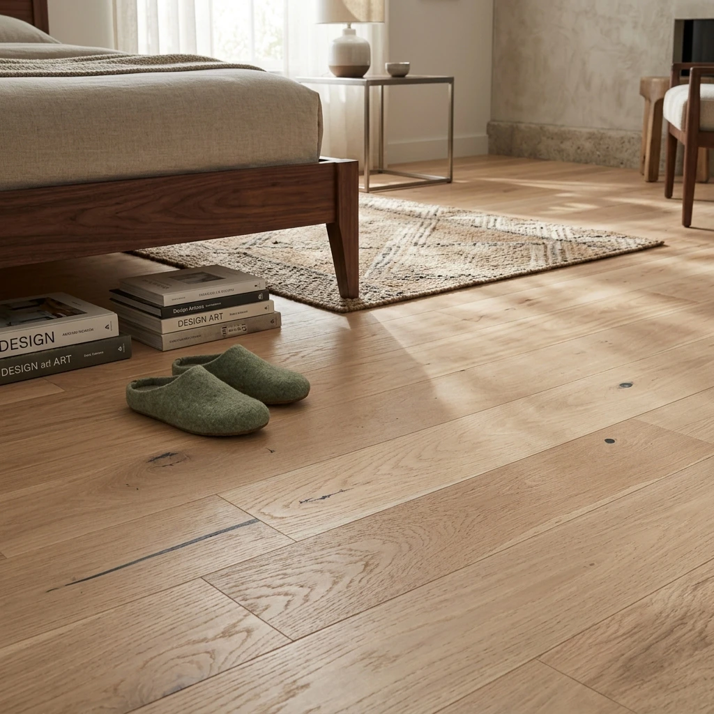 PARQUET PREFINITI – Rovere 1 Strip – Sbiancato – Spazzolato
