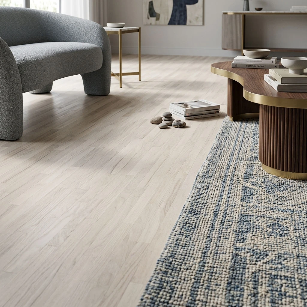 PARQUET PREFINITI – Rovere 3 Strip – Cappuccino – Verniciato Opaco – Spazzolato