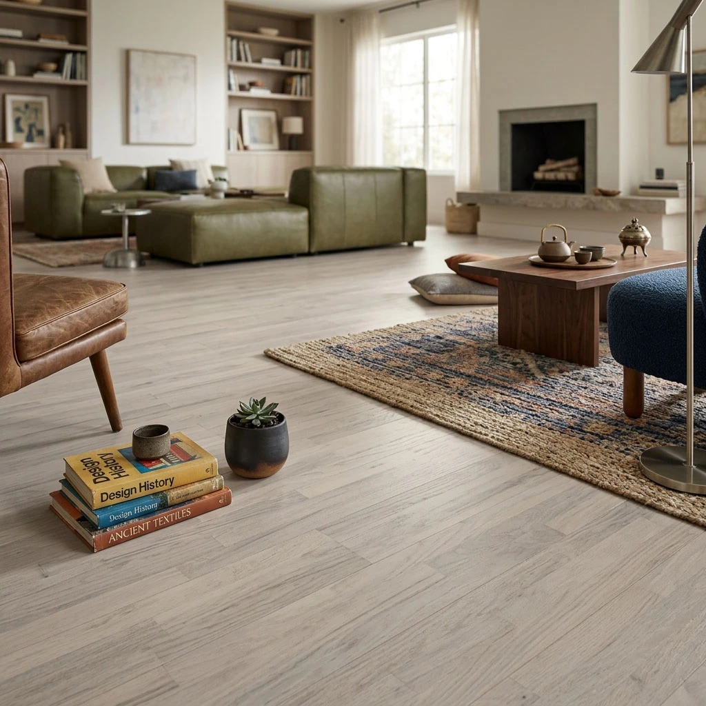 PARQUET PREFINITI – Rovere 3 Strip – Cappuccino – Verniciato Opaco – Spazzolato
