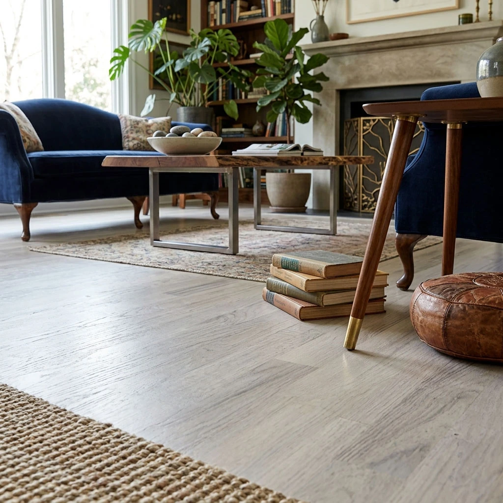 PARQUET PREFINITI – Rovere 3 Strip – Cappuccino – Verniciato Opaco – Spazzolato