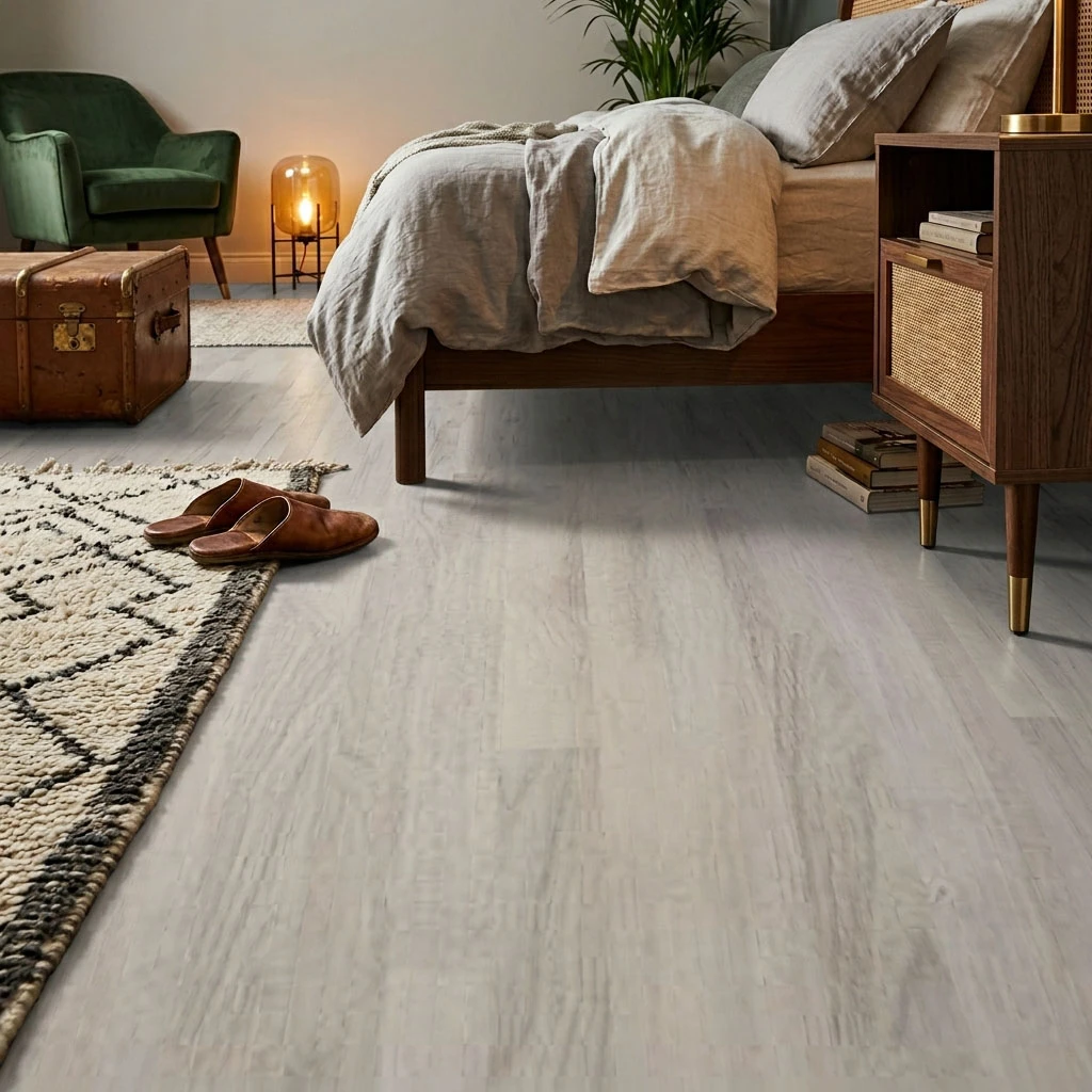 PARQUET PREFINITI – Rovere 3 Strip – Cappuccino – Verniciato Opaco – Spazzolato