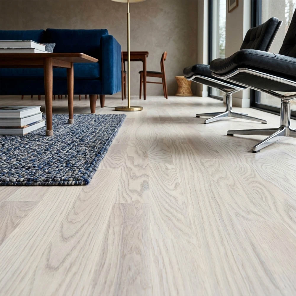 PARQUET PREFINITI – Rovere 3 Strip – Sondrio – Verniciato Opaco Bianco