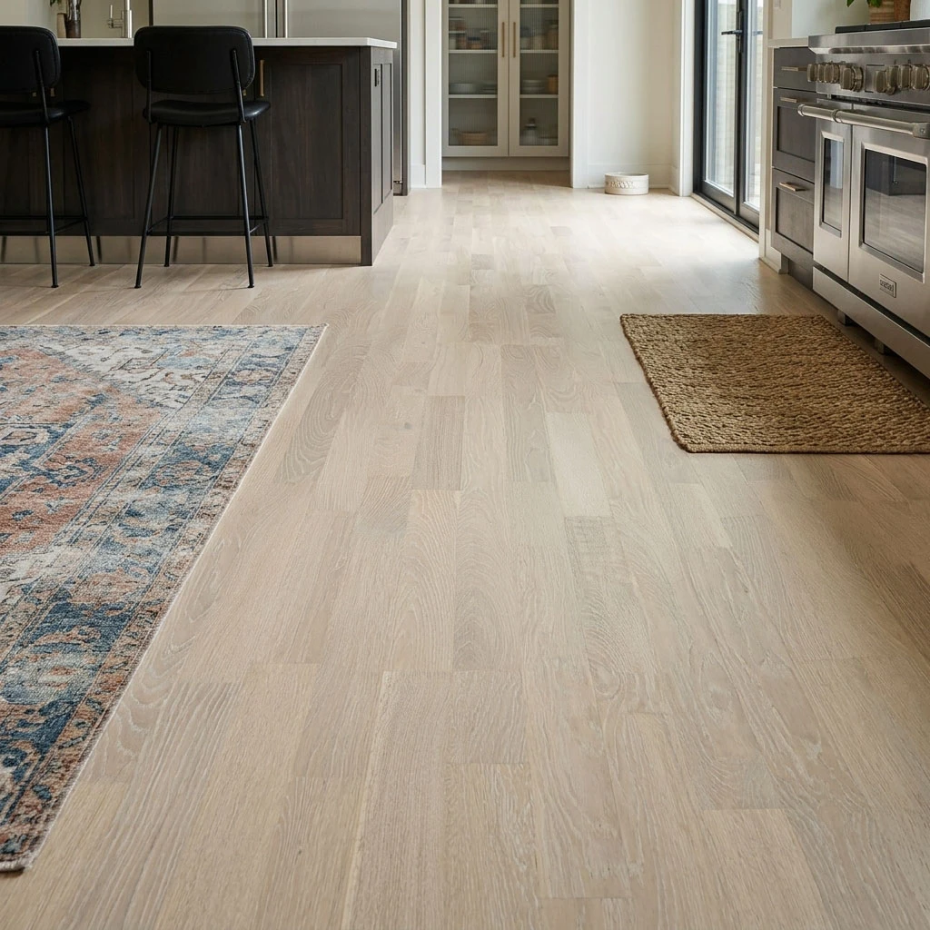 PARQUET PREFINITI – Rovere 4 Strip – Verniciato Opaco Bianco