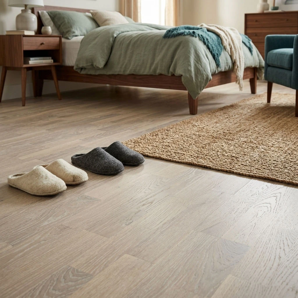 PARQUET PREFINITI – Rovere 4 Strip – Verniciato Opaco Bianco