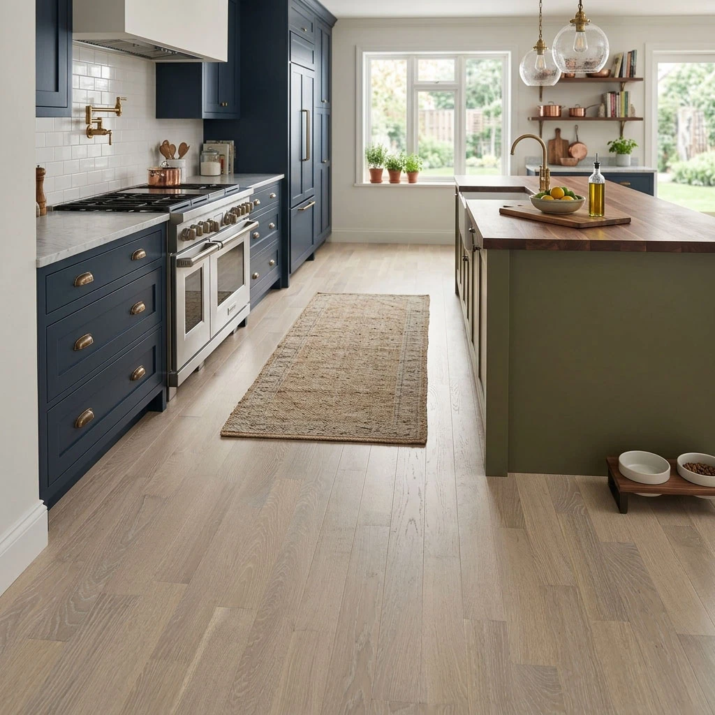 PARQUET PREFINITI – Rovere 4 Strip – Verniciato Opaco Bianco