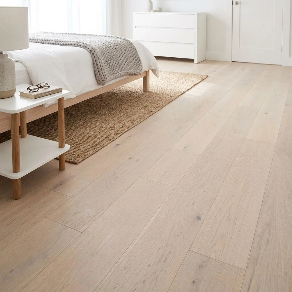 PARQUET PREFINITI – Rovere Jumbo Country Old West – Maxi Plancia Intera – Bianco