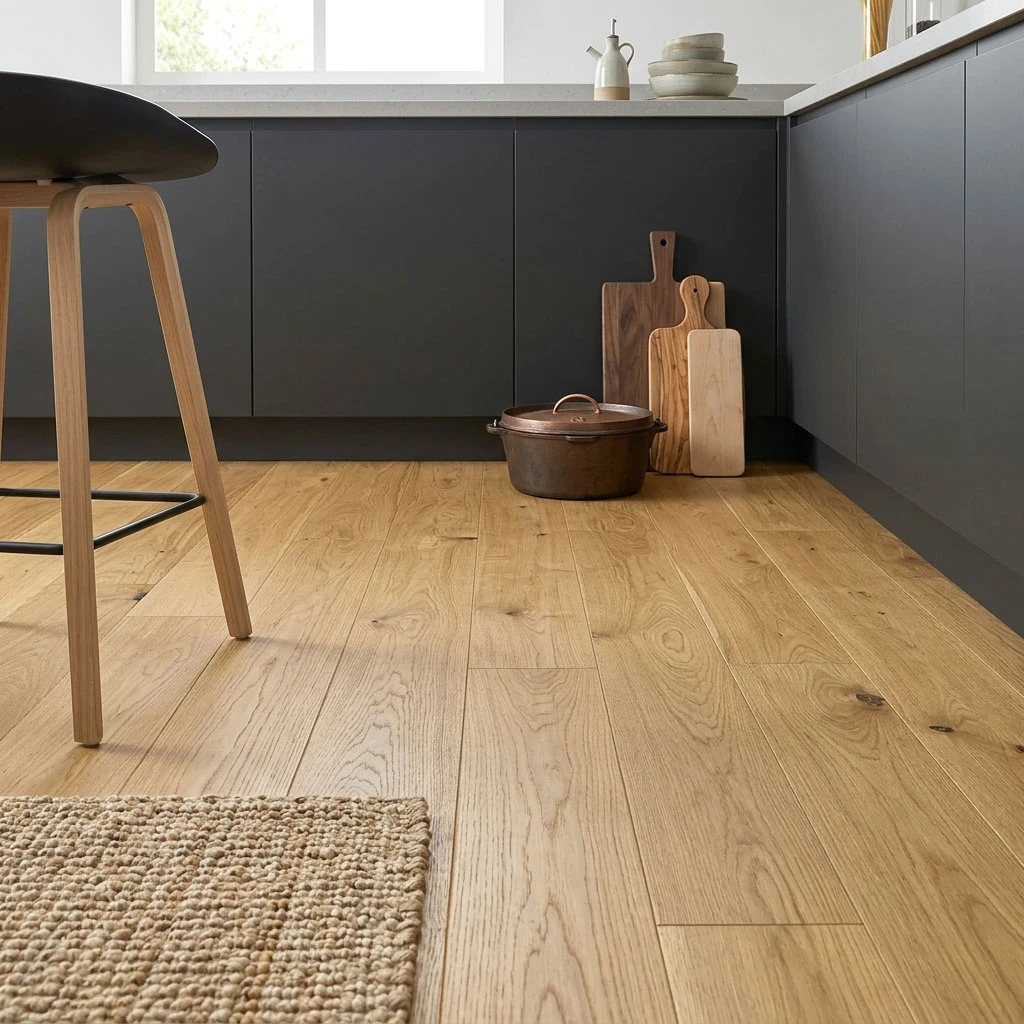 PARQUET PREFINITI – Rovere 1 Strip – Banana Song – Verniciato Opaco – Spazzolato