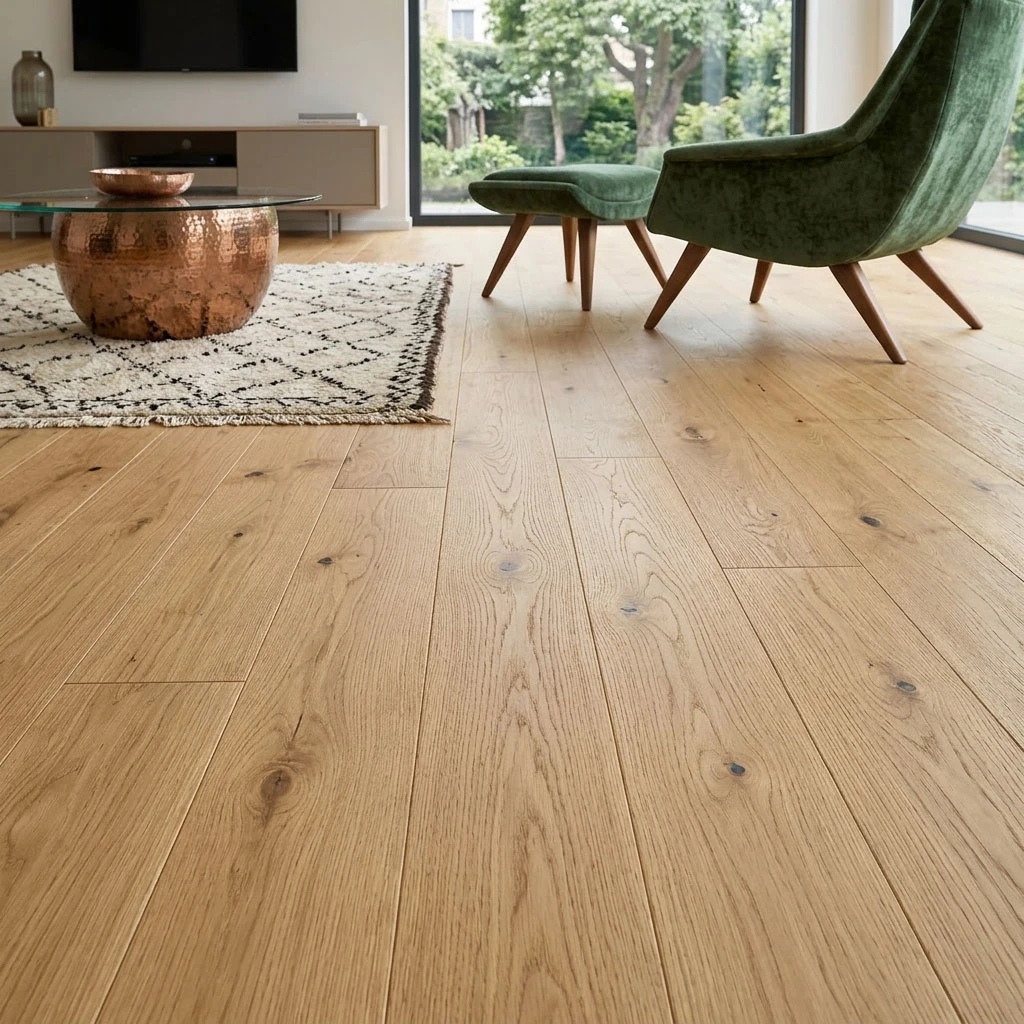 PARQUET PREFINITI – Rovere 1 Strip – Banana Song – Verniciato Opaco – Spazzolato