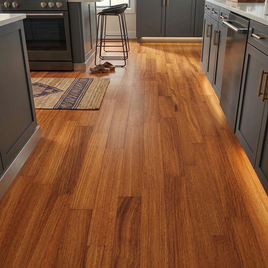 PARQUET PREFINITI – Doussié Brasile 3 Strip – Stock: 6,360mq – Offerta: € 164,10