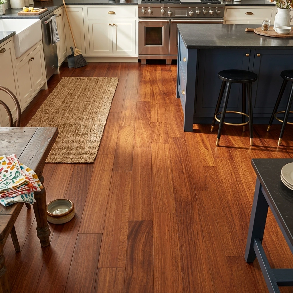 PARQUET PREFINITI – Doussié Brasile 3 Strip – Stock: 6,360mq – Offerta: € 164,10