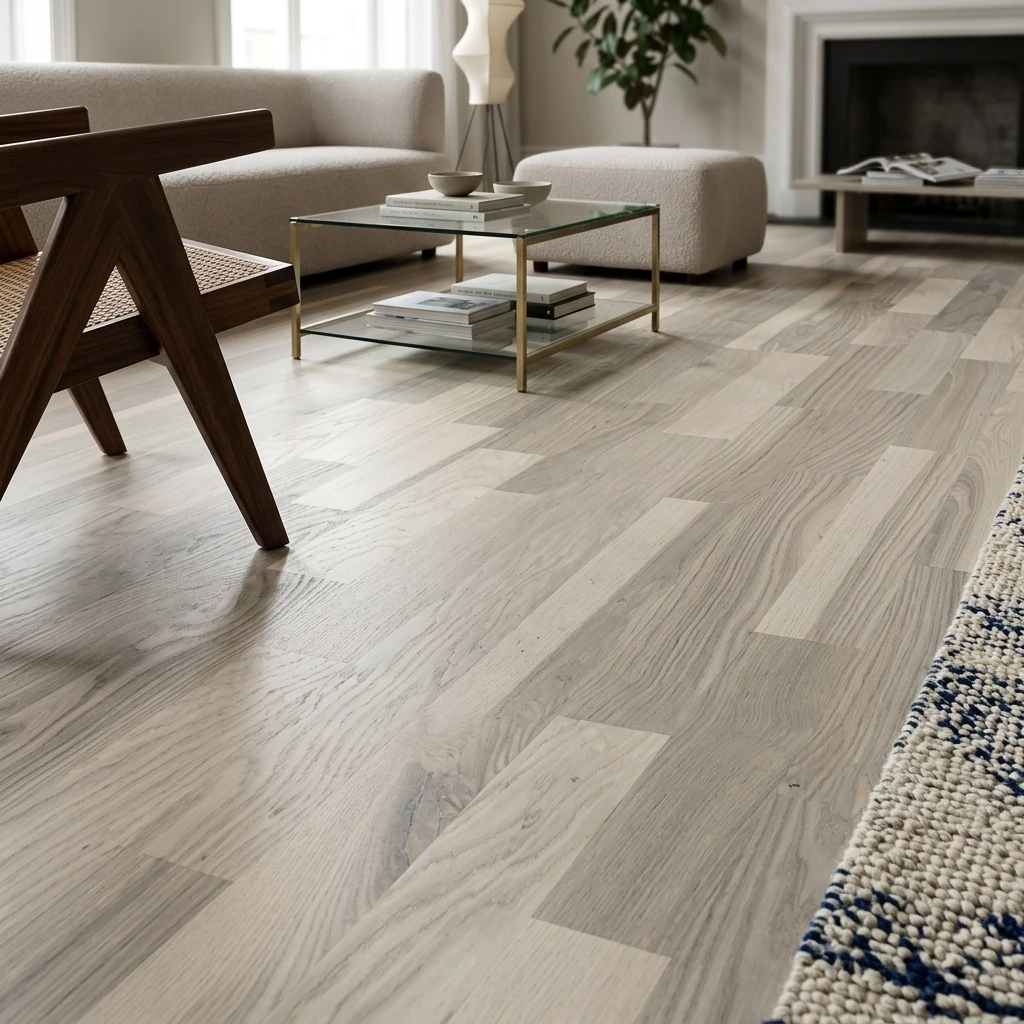 PARQUET PREFINITI – FRASSINO VERNICIATO BIANCO – 3 STRIP