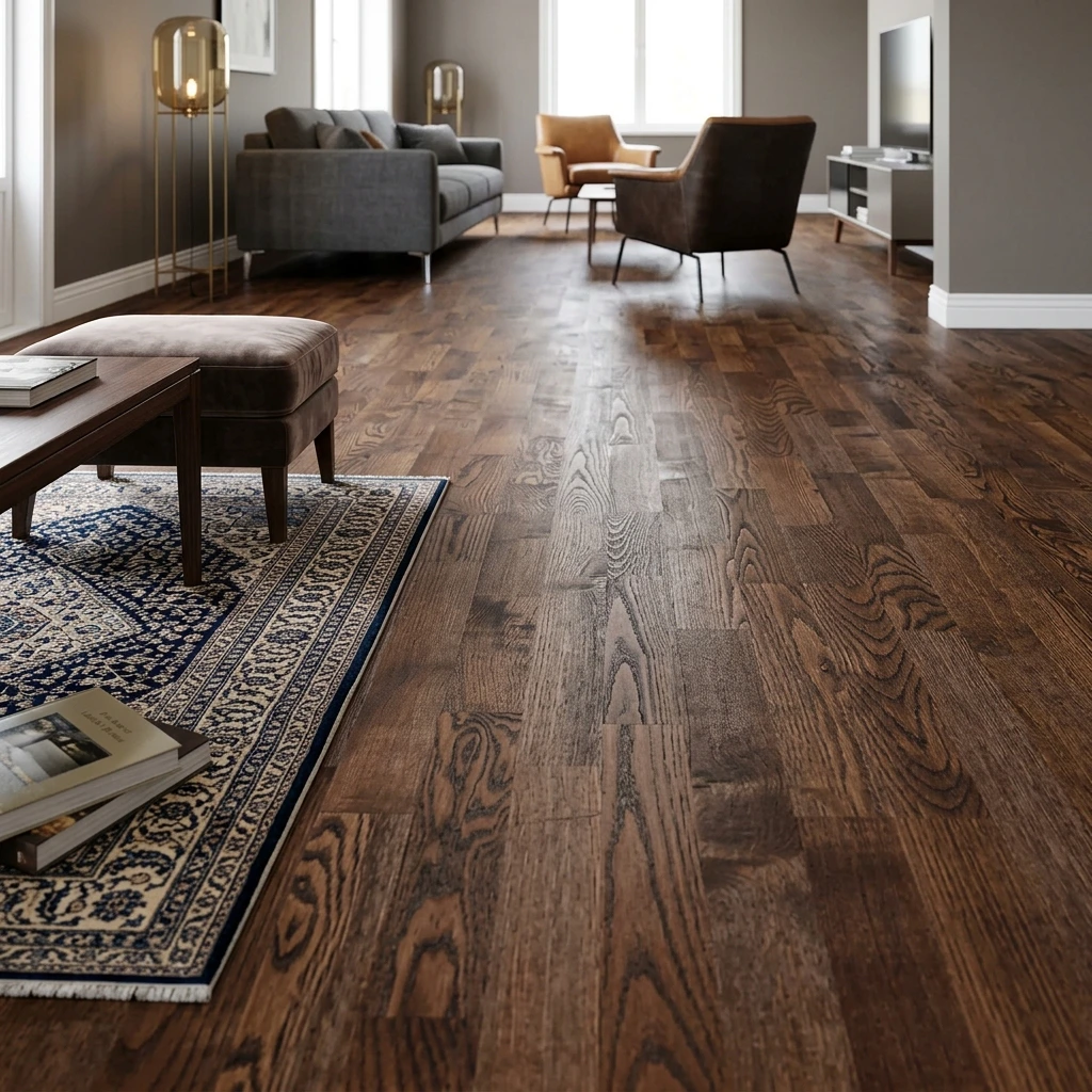 PARQUET PREFINITI – Rovere 3 Strip – Espresso – Verniciato