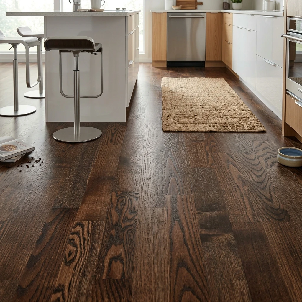 PARQUET PREFINITI – Rovere 3 Strip – Espresso – Verniciato