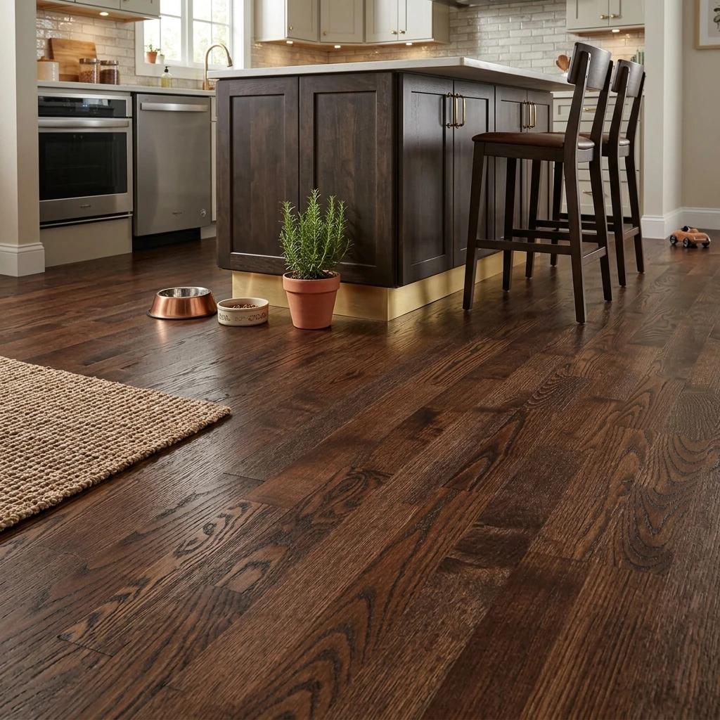 PARQUET PREFINITI – Rovere 3 Strip – Espresso – Verniciato