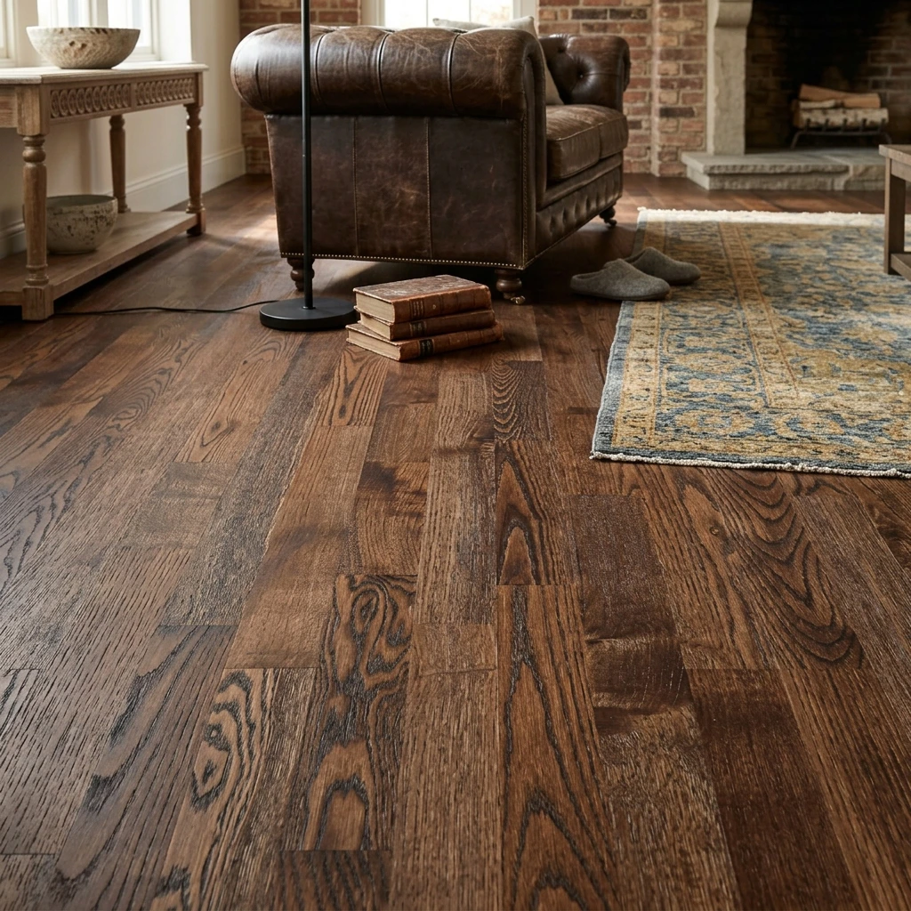 PARQUET PREFINITI – Rovere 3 Strip – Espresso – Verniciato