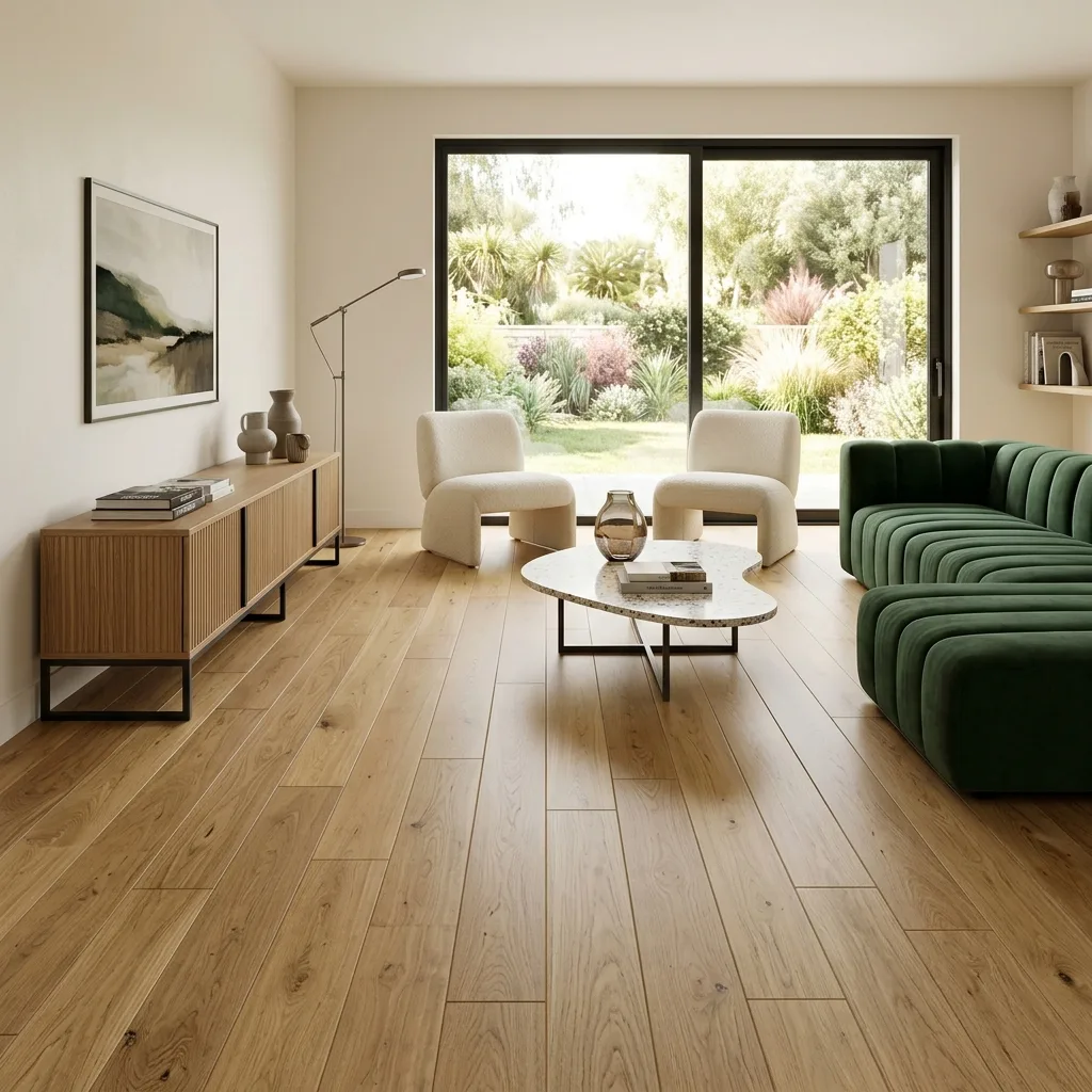 PARQUET PREFINITI – Rovere 1 Strip Caramello – Verniciato Opaco – Spazzolato – Stock residuo: 5 mq – Offerta: € 121,88