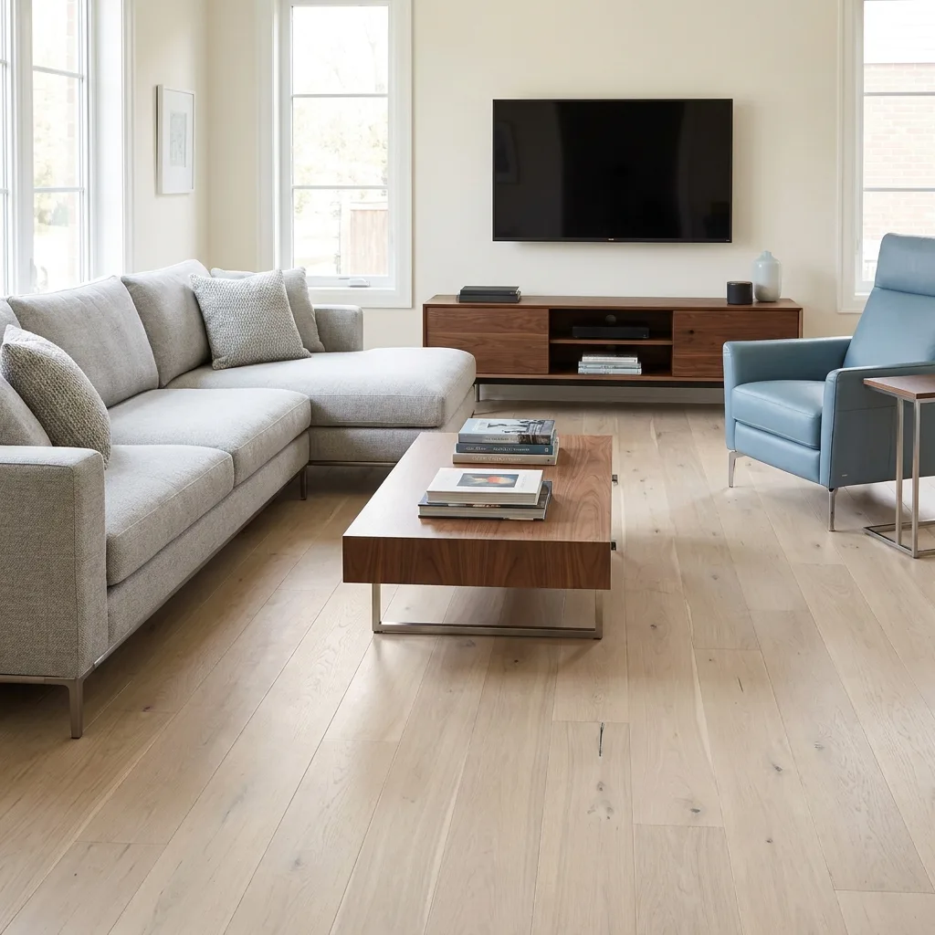 PARQUET PREFINITI – Rovere 1 Strip Crema – Verniciato Opaco – Spazzolato – Stock residuo: 5 mq – Offerta: € 110,35