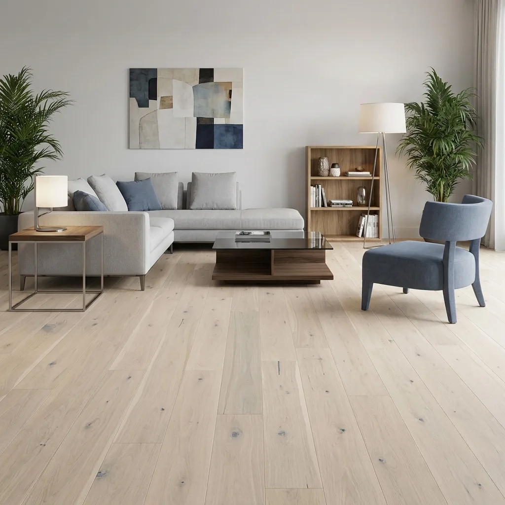 PARQUET PREFINITI – Rovere 1 Strip Crema – Verniciato Opaco – Spazzolato – Stock residuo: 5 mq – Offerta: € 110,35