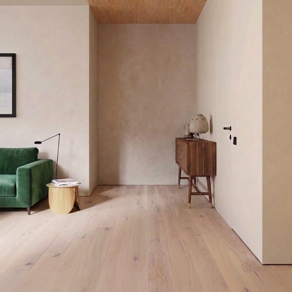PARQUET PREFINITI – Rovere 1 Strip – Cappuccino – Spazzolato – Stock: 9,750mq – Offerta: € 219,38