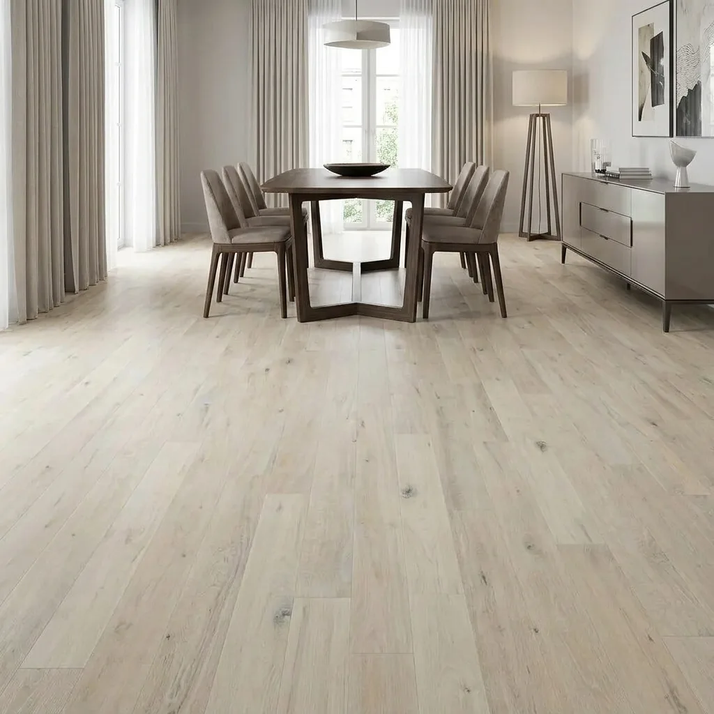 PARQUET PREFINITI – Rovere 1 Strip – Plancetta Bianca – Verniciato Opaco – Spazzolato – Stock residuo: 9 mq – Offerta: € 226,71