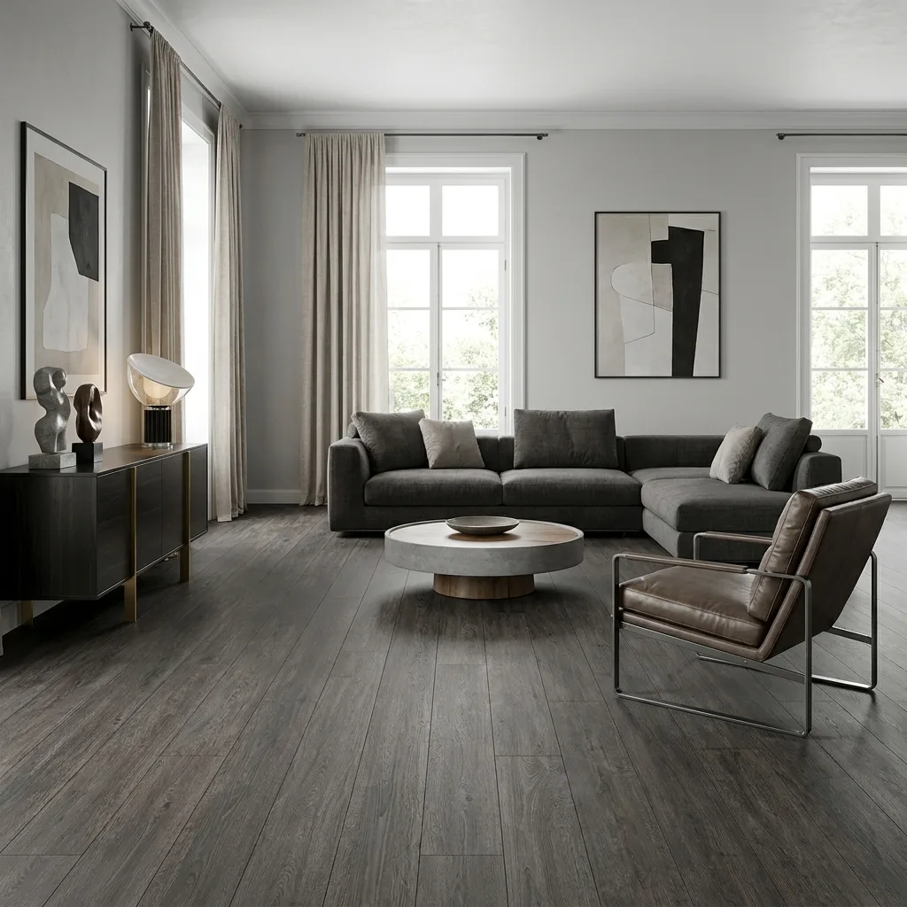 PARQUET PREFINITI – Rovere 3 Strip – Grafite – Verniciato Opaco – Stock residuo: 9 mq – Offerta: € 160,65