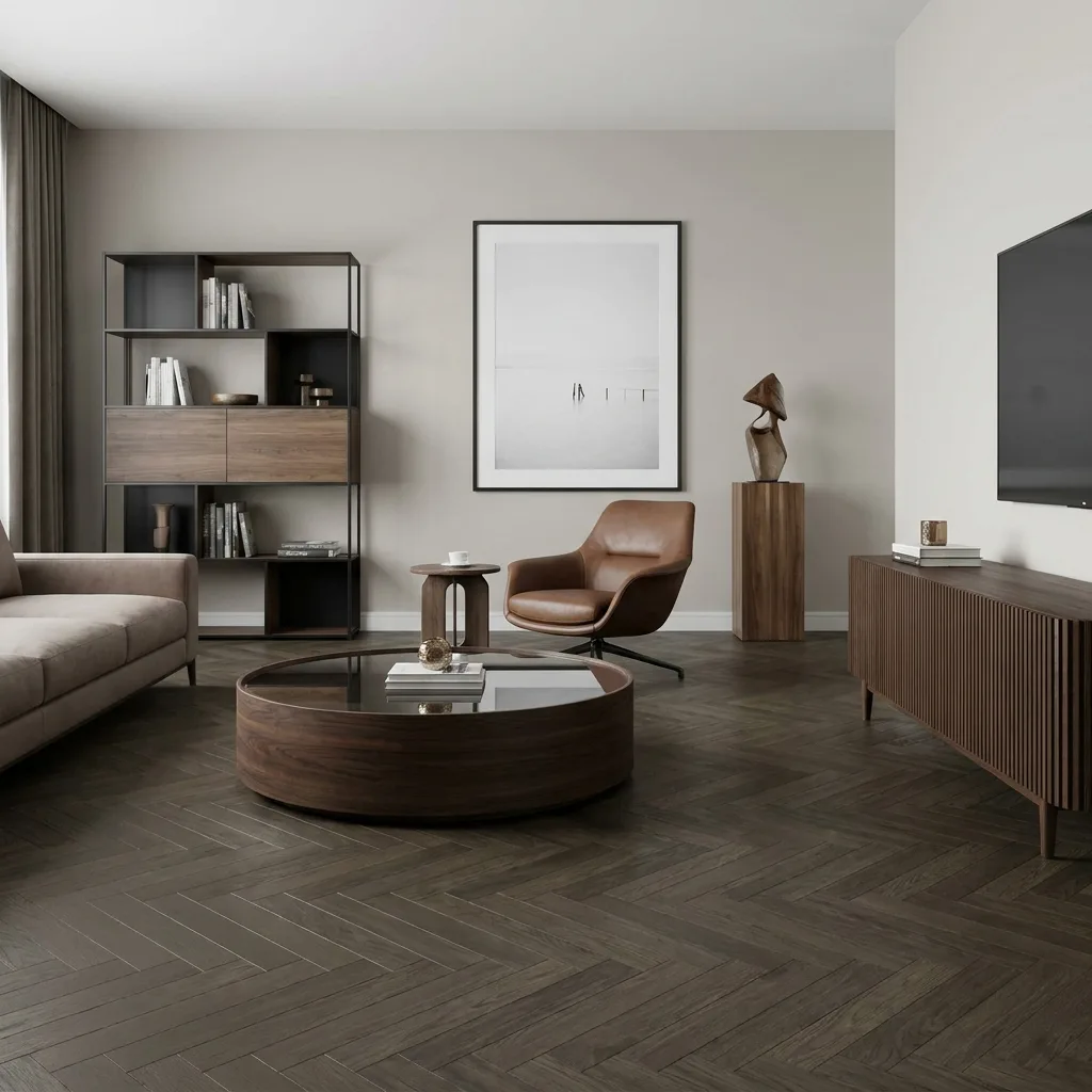PARQUET PREFINITI – Rovere Spina Italiana Como – Verniciato Opaco – Spazzolato