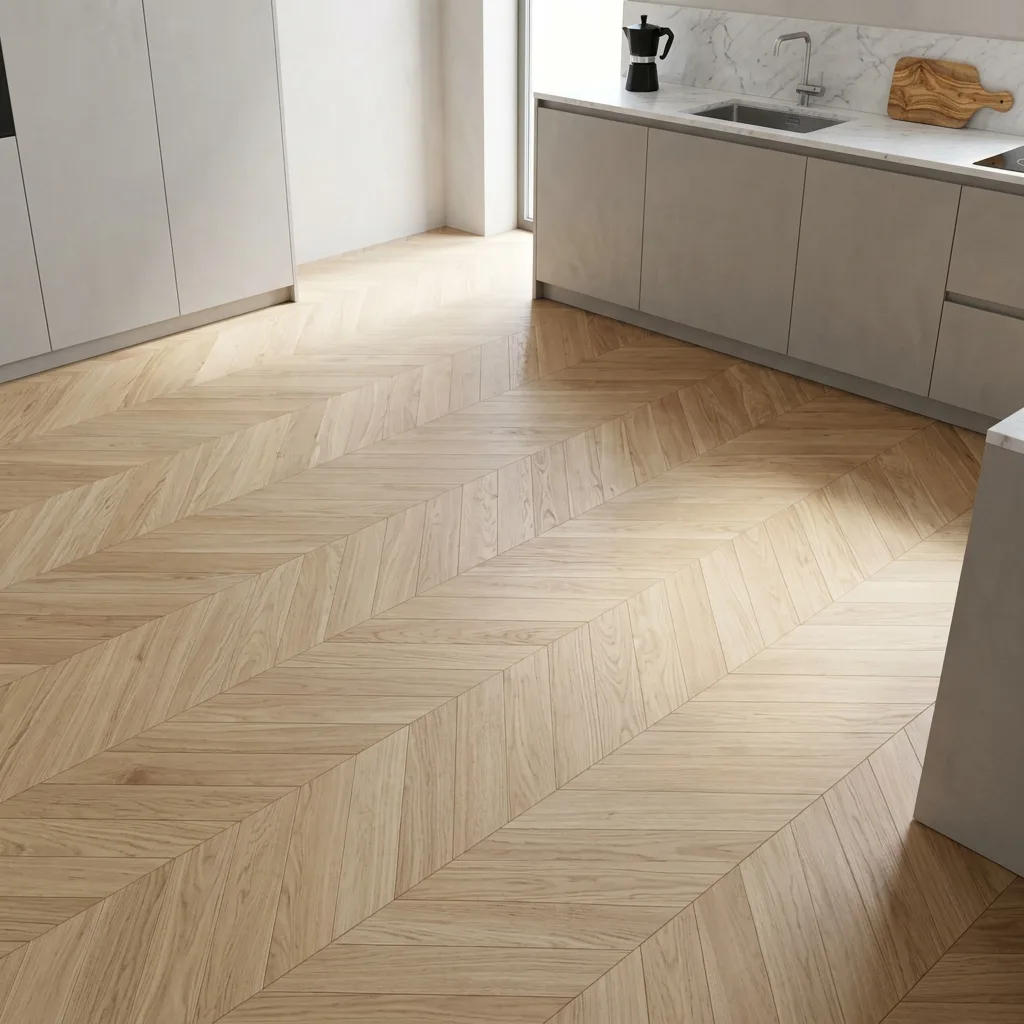 PARQUET SPINA FRANCESE – Rovere Plancetta Spina Francese – Olio Cerato – Taglio 45° – Stock: 7,000mq – Offerta: € 213,50