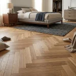 PARQUET SPINA ITALIANA – ROVERE 2 STRATI – TAGLIO 90°