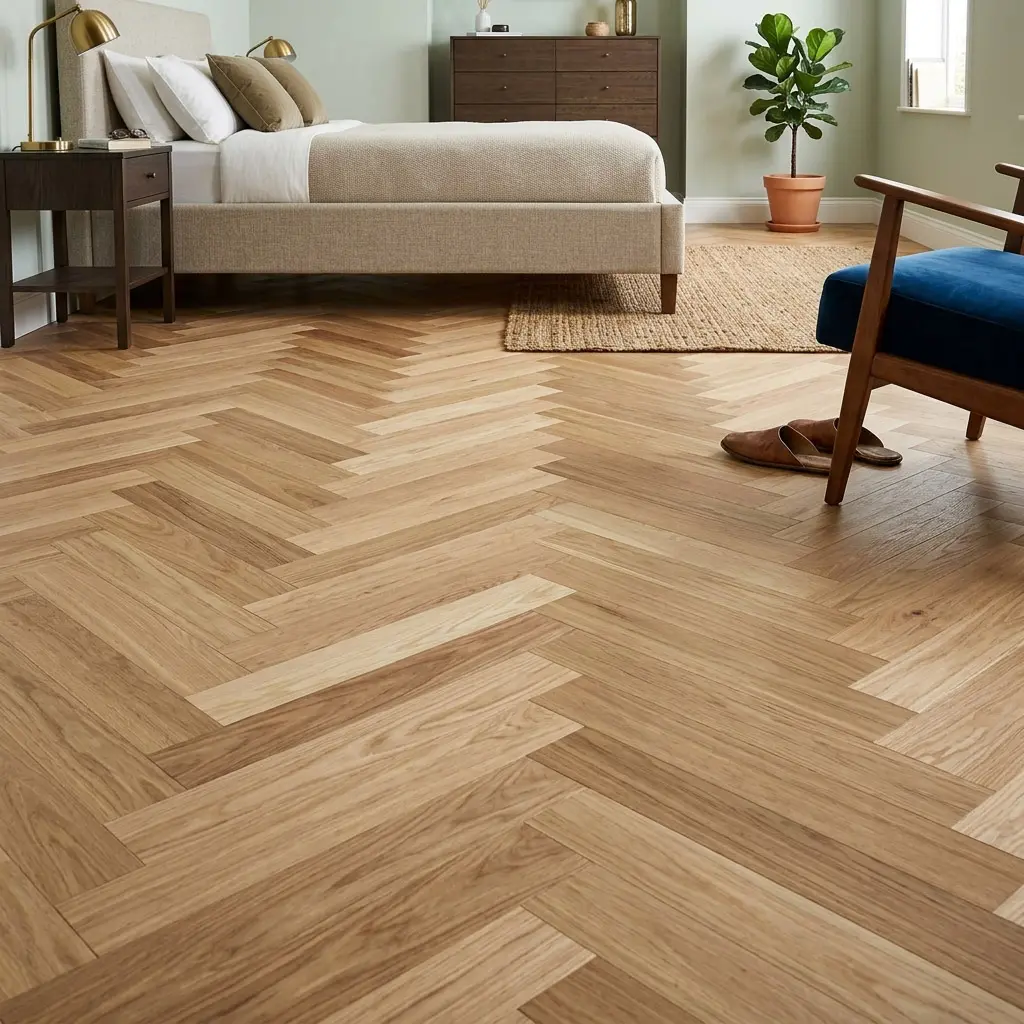 PARQUET SPINA ITALIANA – ROVERE 2 STRATI – TAGLIO 90°