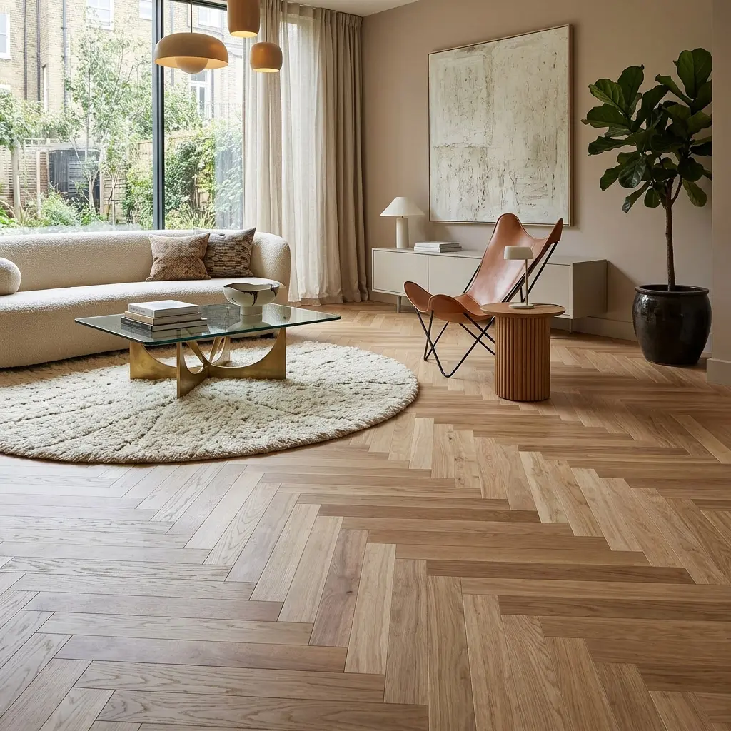 PARQUET SPINA ITALIANA – ROVERE 2 STRATI – TAGLIO 90°