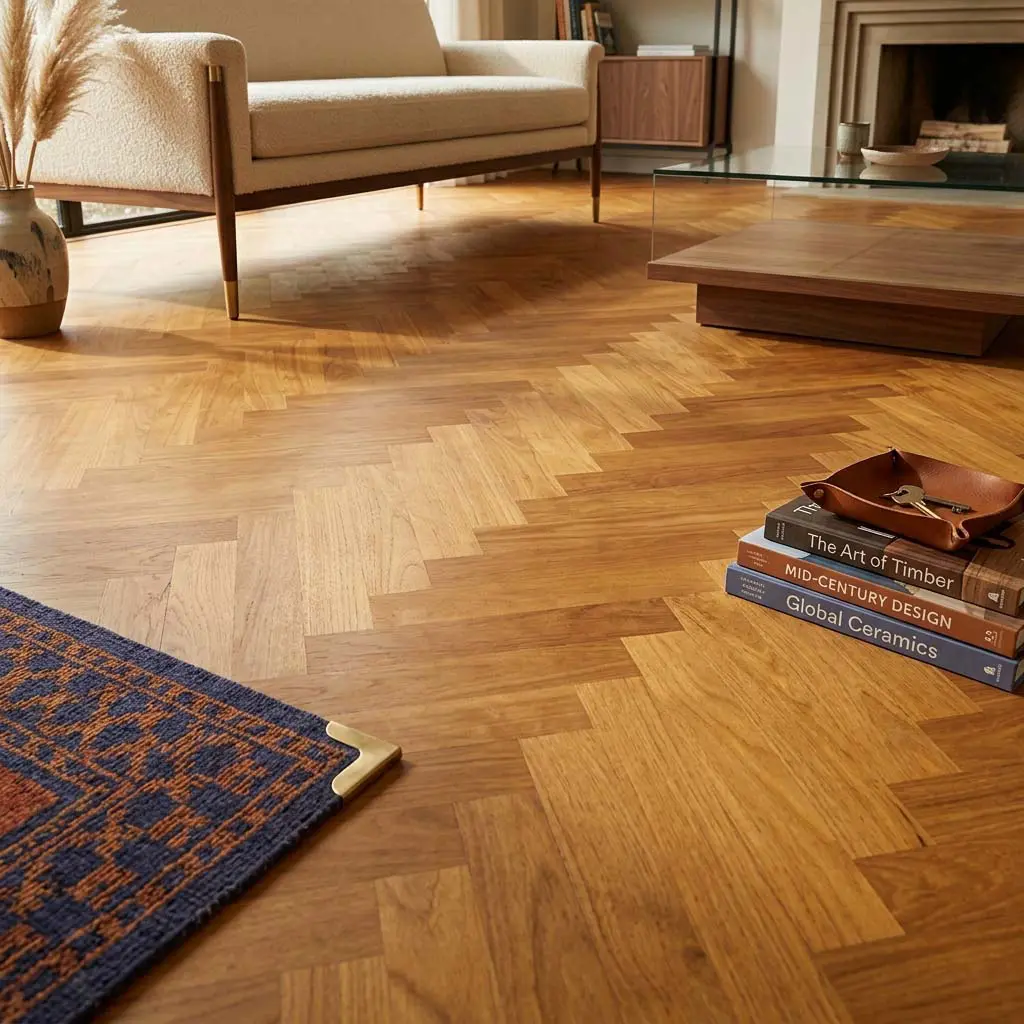 PARQUET SPINA ITALIANA – TEAK BURMA 3 STRATI