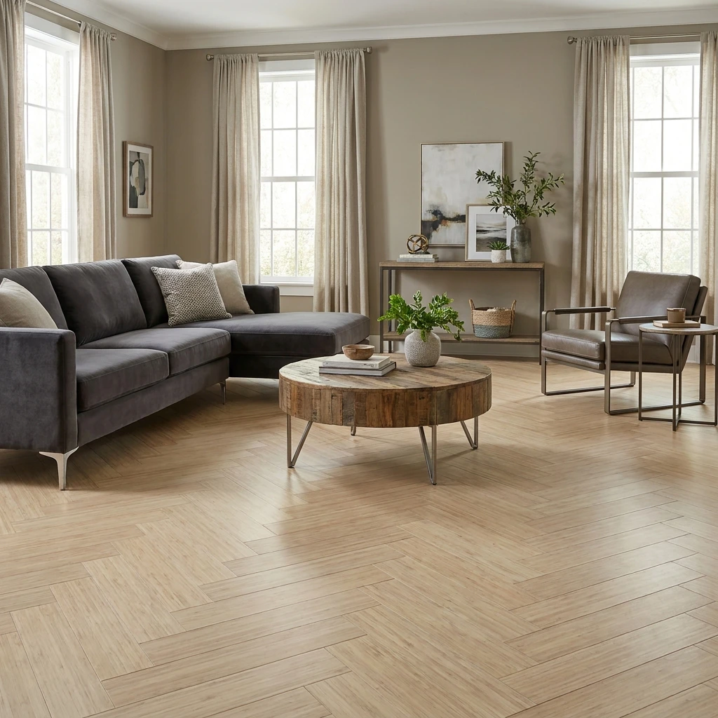 PARQUET SPINA ITALIANA – Bamboo Verticale Light