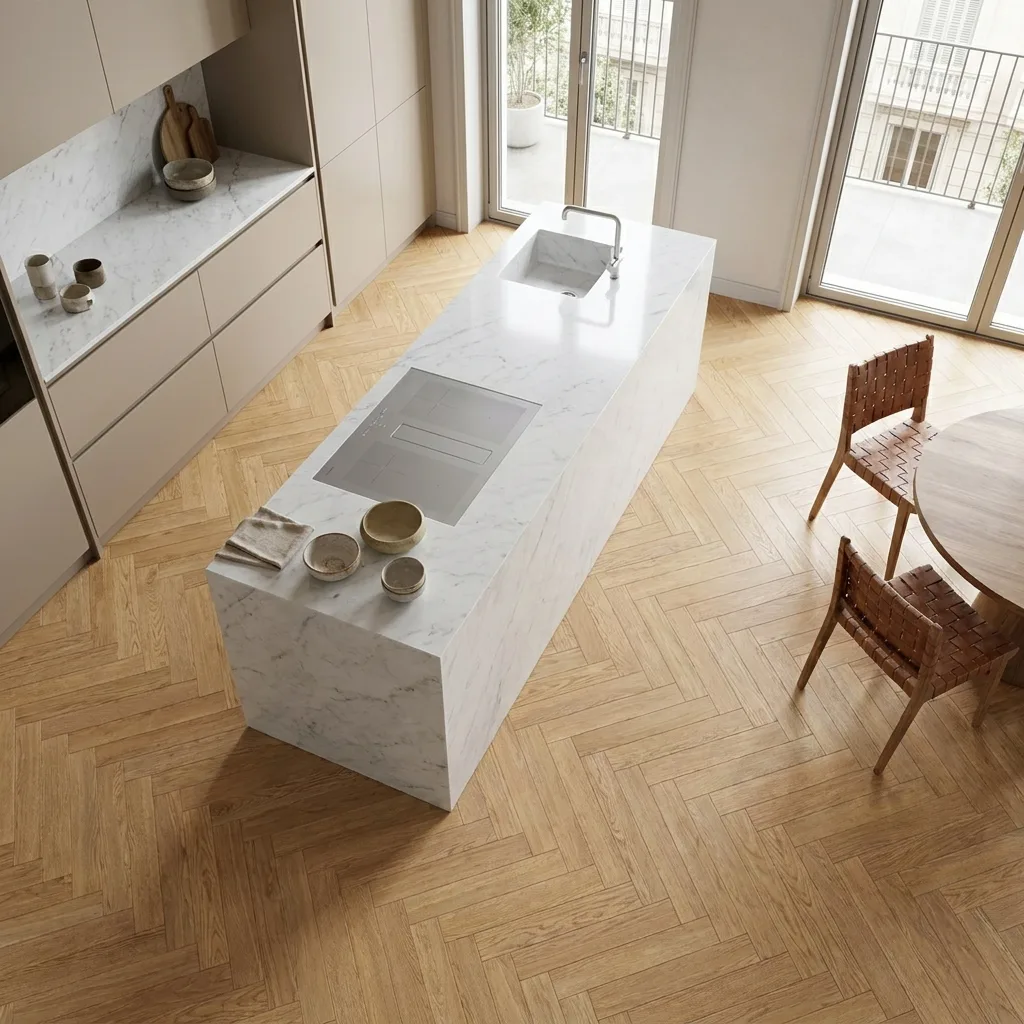 PARQUET SPINA ITALIANA – ROVERE SPAZZOLATO – Stock: 10,800mq – Offerta: € 313,20
