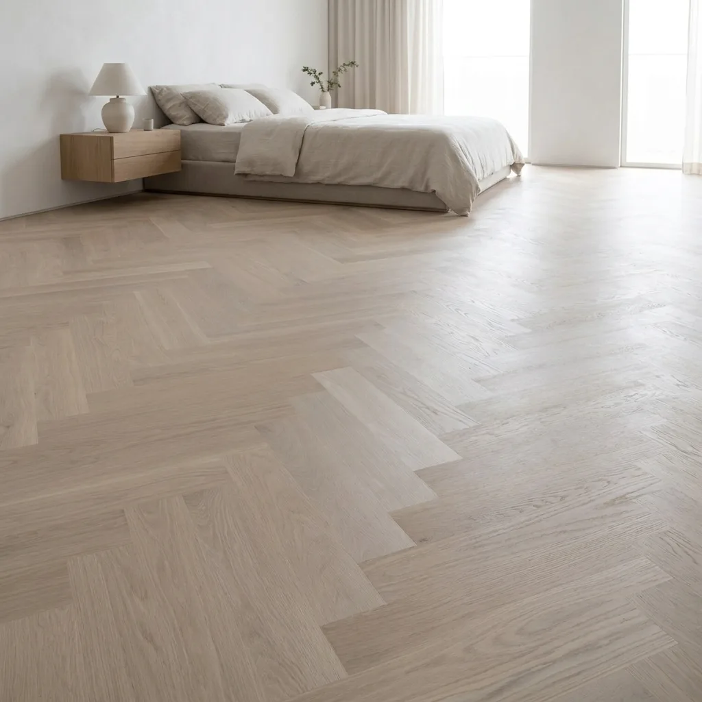 PARQUET SPINA ITALIANA – Rovere Plancetta Bianca – Verniciata Opaca –