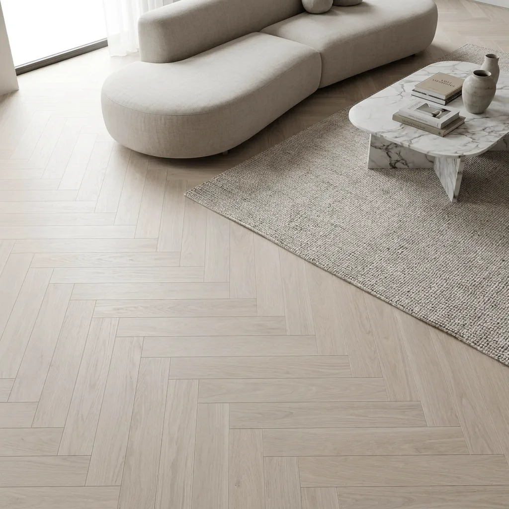 PARQUET SPINA ITALIANA – Rovere Plancetta Bianca – Verniciata Opaca –
