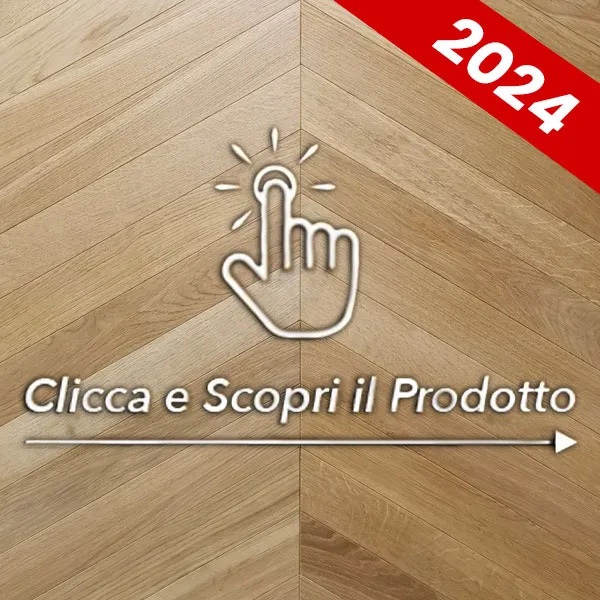 PARQUET SPINA UNGHERESE - ROVERE LISZT - TAGLIO 60° - OLIO CERA