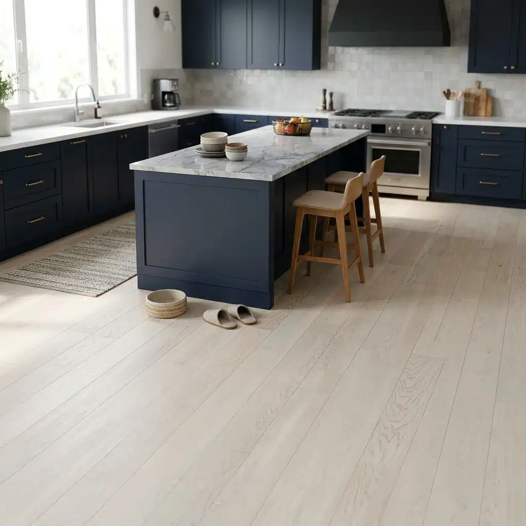 PARQUET PREFINITI – Rovere 1 Strip – Cappuccino – Verniciato Opaco – Spazzolato