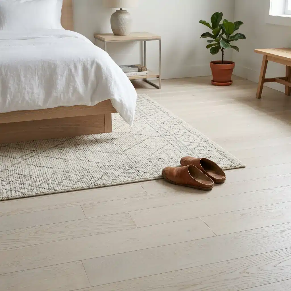 PARQUET PREFINITI – Rovere 1 Strip – Cappuccino – Verniciato Opaco – Spazzolato