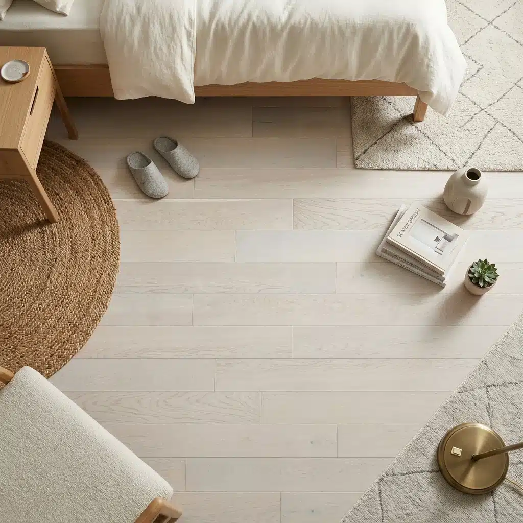 PARQUET PREFINITI – Rovere 1 Strip – Cappuccino – Verniciato Opaco – Spazzolato