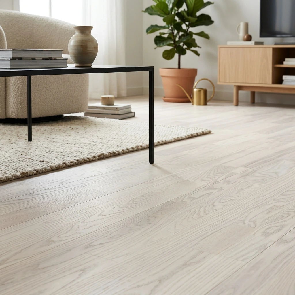 PARQUET PREFINITI – Rovere 3 Strip – Verniciato Opaco Bianco