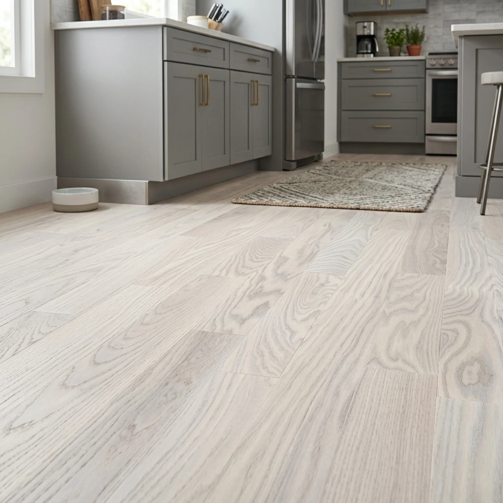 PARQUET PREFINITI – Rovere 3 Strip – Verniciato Opaco Bianco