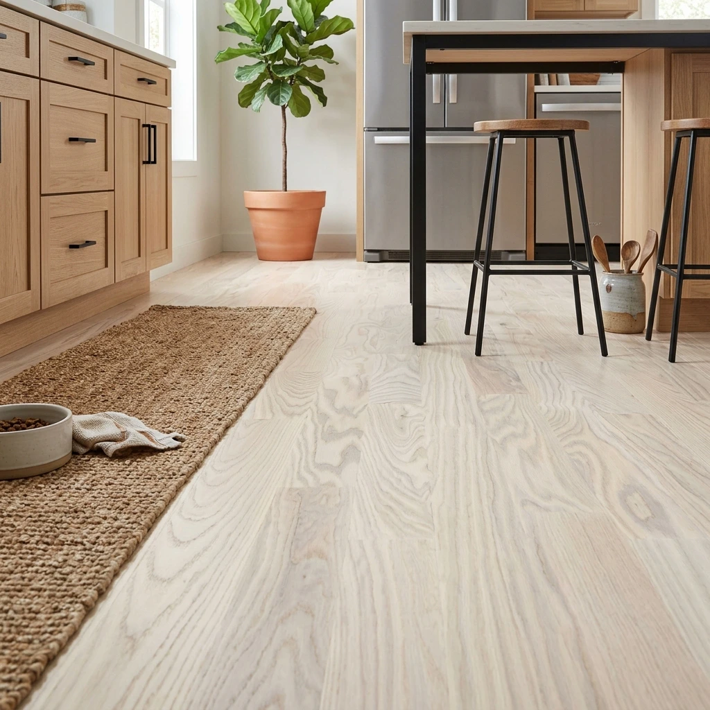 PARQUET PREFINITI – Rovere 3 Strip – Verniciato Opaco Bianco