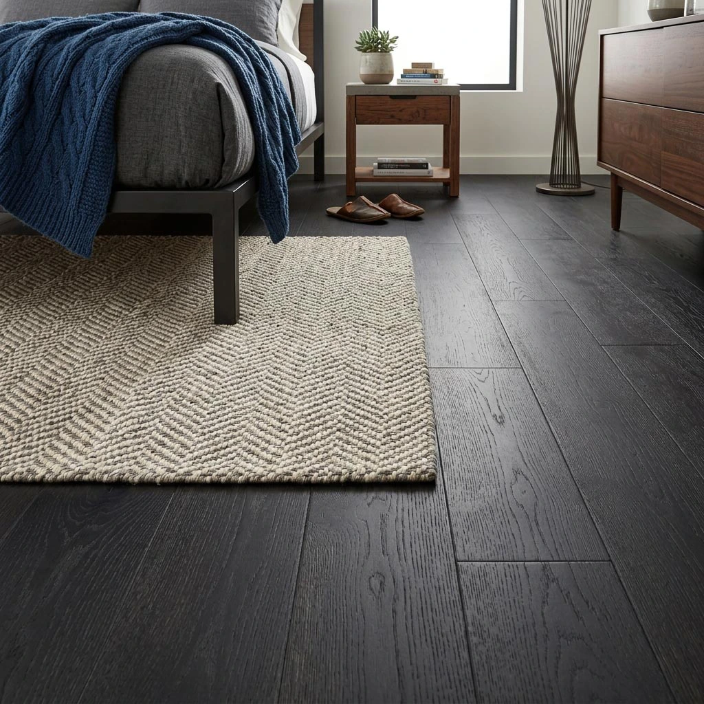 PARQUET PREFINITI – Rovere 3 Strip – Verniciato Nero – Stock residuo: 11 mq – Offerta: € 193,90