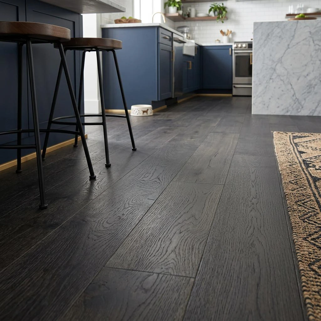 PARQUET PREFINITI – Rovere 3 Strip – Verniciato Nero – Stock residuo: 11 mq – Offerta: € 193,90