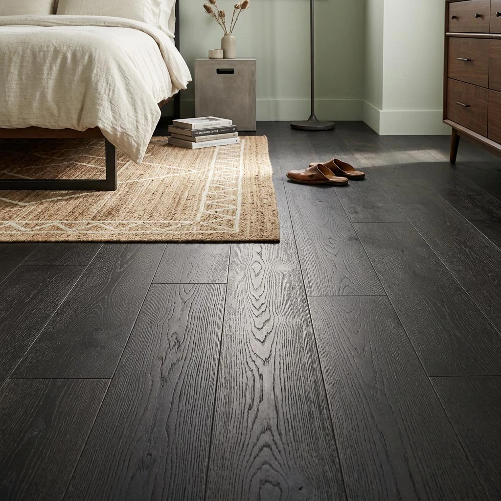 PARQUET PREFINITI – Rovere 3 Strip – Verniciato Nero – Stock residuo: 11 mq – Offerta: € 193,90