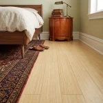 Parquet Legno Prefinito Massello, Bamboo Verticale Bianco Neve