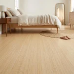 Parquet Legno Prefinito Massello, Bamboo Verticale Bianco Neve