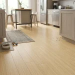 Parquet Legno Prefinito Massello, Bamboo Verticale Bianco Neve